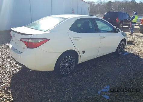 2015 Toyota Corolla S Plus from USA, damaged, VIN 2T1BURHE8FC405152
